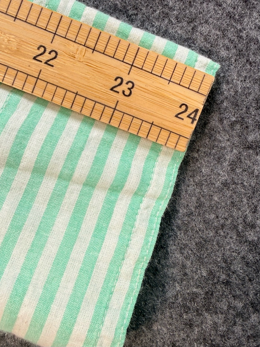 J.Crew Size 8 Mint Green White Stripe Cotton Button Down Shirt Coastal Summer - Picture 8 of 10